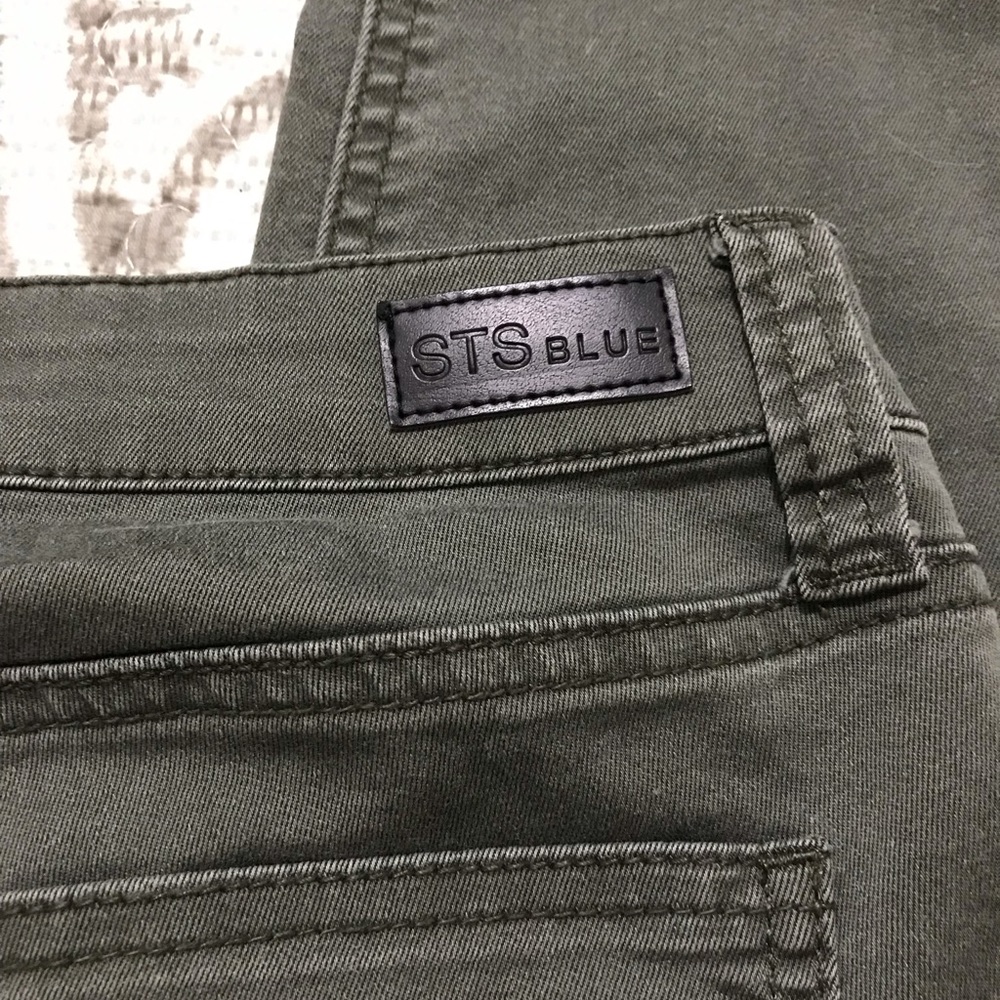 ‘STS Blue’ Olive Skinny Ankle Jeans - Picture 6 of 8